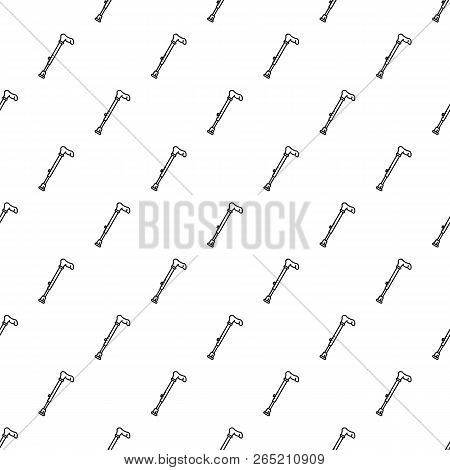 Walking Stick Pattern Seamless Repeat Background For Any Web Design