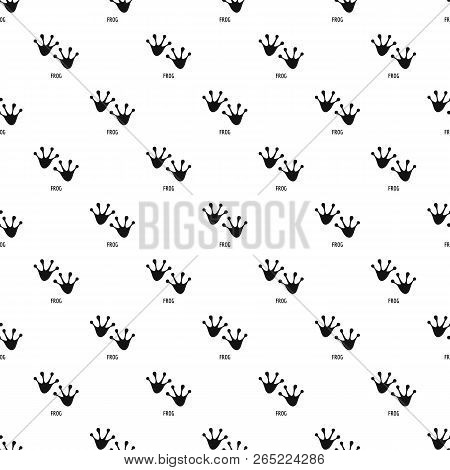 Frog Step Pattern Seamless Vector Repeat Geometric For Any Web Design