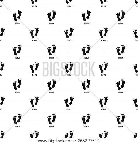 Human Step Pattern Seamless Vector Repeat Geometric For Any Web Design