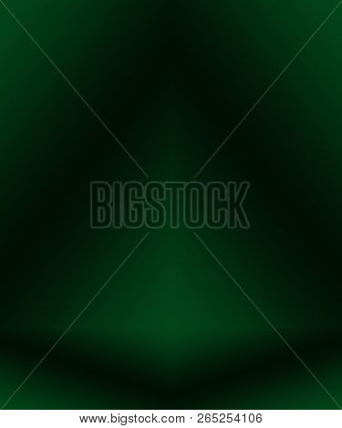 Abstract Blur Empty Green Gradient Studio Well Use As Background, Website Template, Frame, Business 