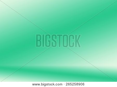 Abstract Blur Empty Green Gradient Studio Well Use As Background, Website Template, Frame, Business 