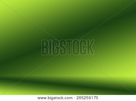 Abstract Blur Empty Green Gradient Studio Well Use As Background, Website Template, Frame, Business 