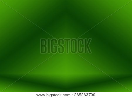 Abstract Blur Empty Green Gradient Studio Well Use As Background, Website Template, Frame, Business 