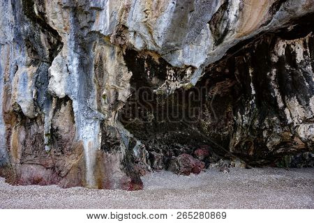 Stone Caves On The Island, Phuket, Thailand