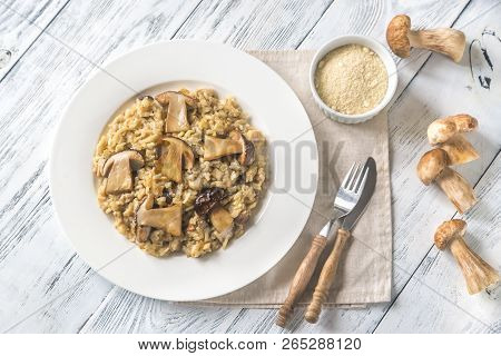 Risotto With Porcini Mushrooms