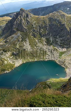 Summer View Of The Twin Lake, Rila Mountain, The Seven Rila Lakes, Bulgaria