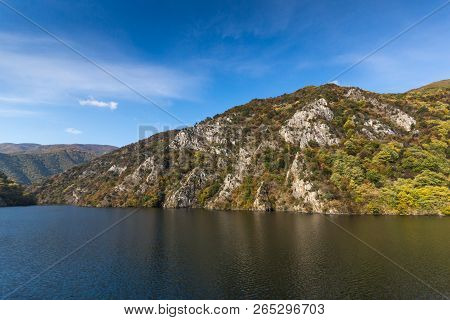 Amazing Autumn Ladscape Of The Krichim Reservoir, Rhodope Mountains, Plovdiv Region, Bulgaria