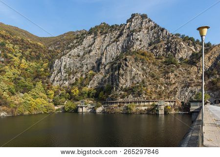 Amazing Autumn Ladscape Of The Krichim Reservoir, Rhodope Mountains, Plovdiv Region, Bulgaria