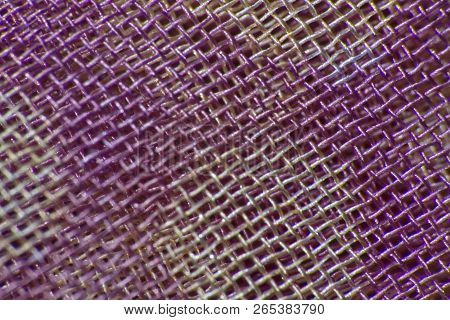 Macro Backgrounds Of Natural And Artificial Fabric