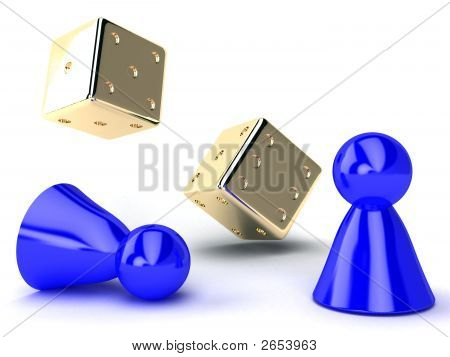 Guld terninger og Blue Chips
