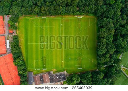 Aerial View From The Sport Center Of Horst Of The Netherlands