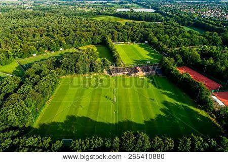 Aerial View From The Sport Center Of Horst Of The Netherlands
