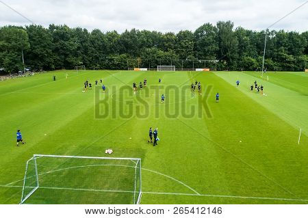 Aerial View From The Sport Center Of Horst Of The Netherlands