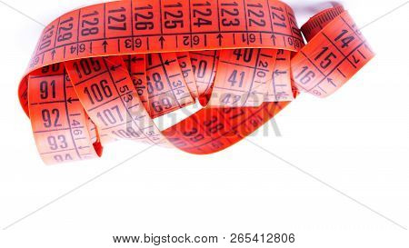 Blur Red  Tape Measure