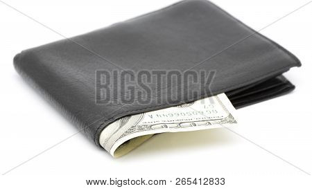 Blurred Waller And Dollar Money Background