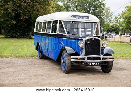 Old Bus - Bressingham Steam And Gardens Museum - Norfolk, England - Photo Taken On 7 Of October 2017