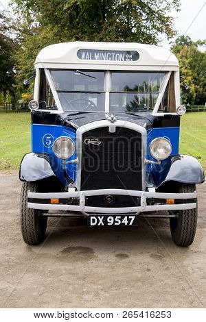 Old Bus - Bressingham Steam And Gardens Museum - Norfolk, England - Photo Taken On 7 Of October 2017