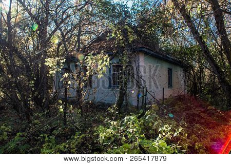 Abandoned House In Chornobyl Zone