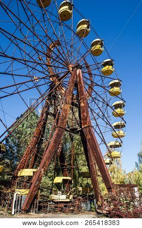 Ferris Wheel In Chornobyl Zone