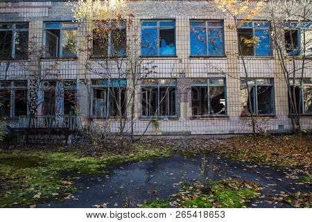 School In Chornobyl Zone