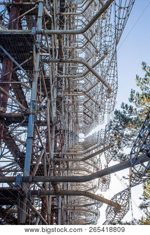 Soviet Radar Duga At Chornobyl Zone