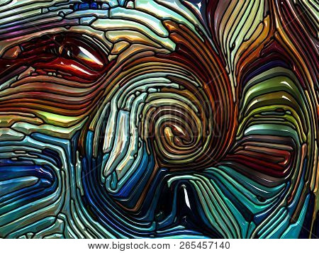 Elegance Of Iridescent Glass