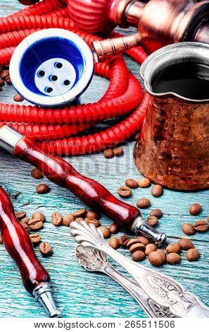 Hookah With Aroma Coffee