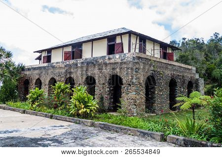 Cafetal La Isabelica Coffee Growing Plantation Mansion, Sierra Maestra Mountain Range, Cuba