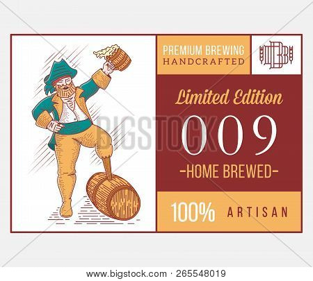 Is A Colored Vector Illustration About Drinking