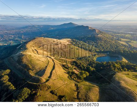 Malvern Hills With The Iron Age Hill Fort In The Foreground