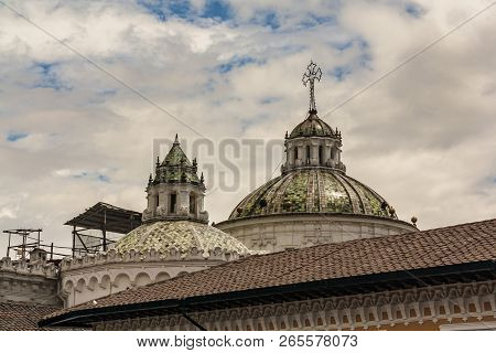 La Compania Domes View From San Francisco Plaza