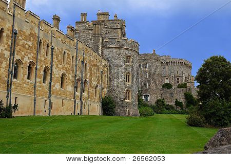 Castillo de Windsor en Inglaterra