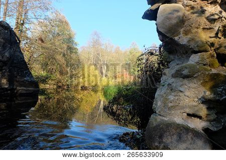 The Ruins Of The Old Mill, Fall River