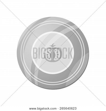 Vector Illustration Of Kitchen And Cook Sign. Collection Of Kitchen And Appliance Stock Vector Illus