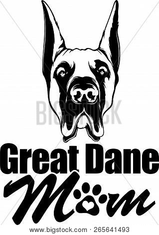 Animal Dog Great Dane 4F5T Mom.eps