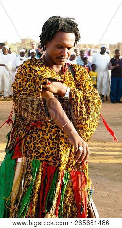 Portrait Of Dervish At Sufi Festival - 04 March 2011 Omdurman, Sudan
