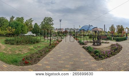 Garden Of Forged Sculptures In Yuzhny City, Ukraine