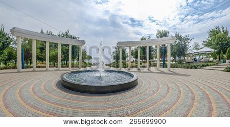 Seaside Park In Yuzhny City, Ukraine