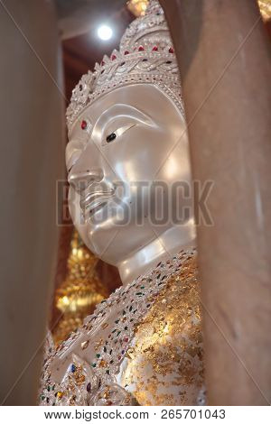 Buddha Statue At Khao Din Temple, Chaserngsao, Thailand
Pray And Make A Merit At Khao Din Temple, Ch