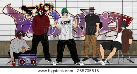 Urban Street Style Aom Gangsta Hip Hop
