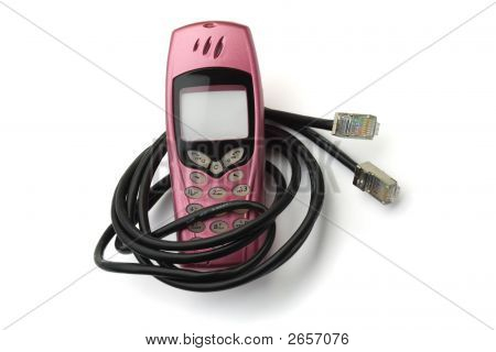 ネットワーク ケーブルの電話