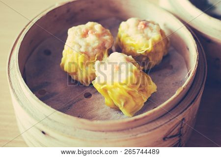 Various Traditional Chinese Dim Sum Dian Xin In Chinese Restaurant