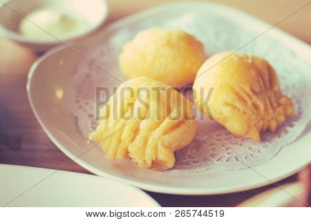 Various Traditional Chinese Dim Sum Dian Xin In Chinese Restaurant