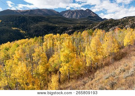Eagles Nest Peak 13,091 And Mt. Powell 13,560 Are Locate Within The White River National Forest