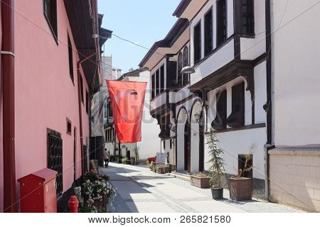 Kutahya, Turkey - Kutahya has well-known renovated Ottoman style old streets.
