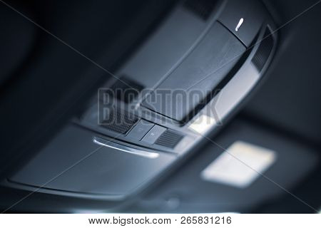 Light Car Modern Interior Of Premium Class