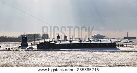 Majdanek Concentration Camp Memorial Complex In Lublin, Poland