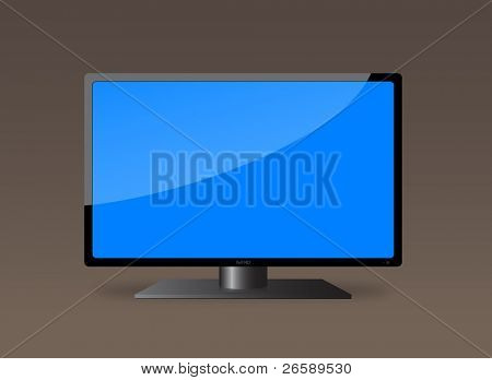 LCD tv. eps10