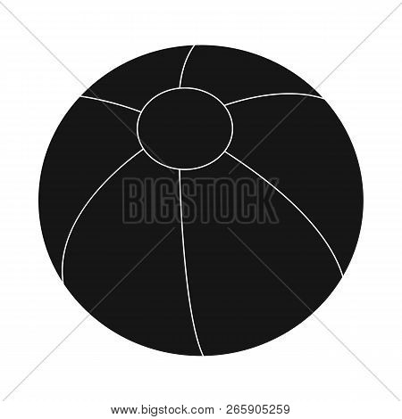 Vector Design Of Sport And Ball Symbol. Set Of Sport And Athletic Vector Icon For Stock.