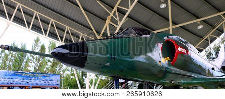 Klebang,melaka,malaysia - September 10,2018: Mcdonnell Douglas A-4 Skyhawk On Display At Submarine M